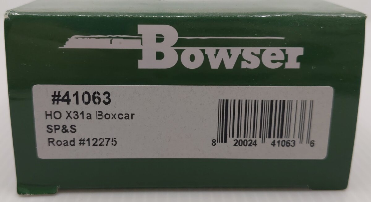 Bowser 41063 HO Scale SP&S X31a Boxcar #12275