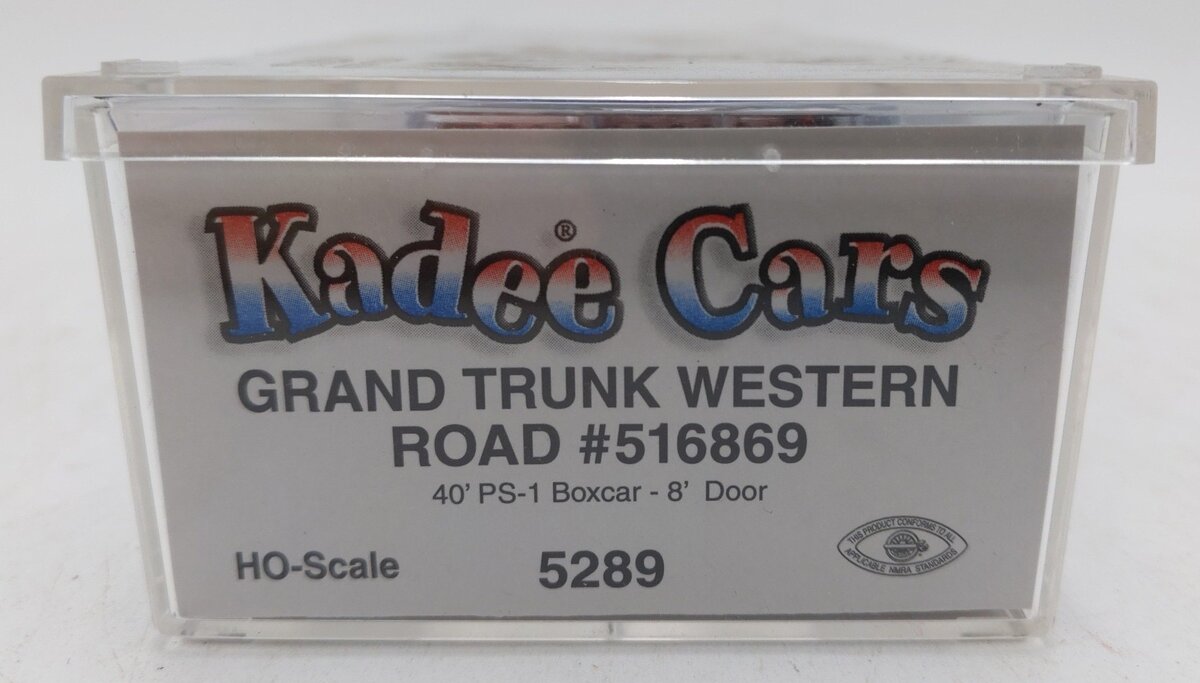 Kadee 5289 HO Grand Trunk Western 40' PS-1 Boxcar #516869