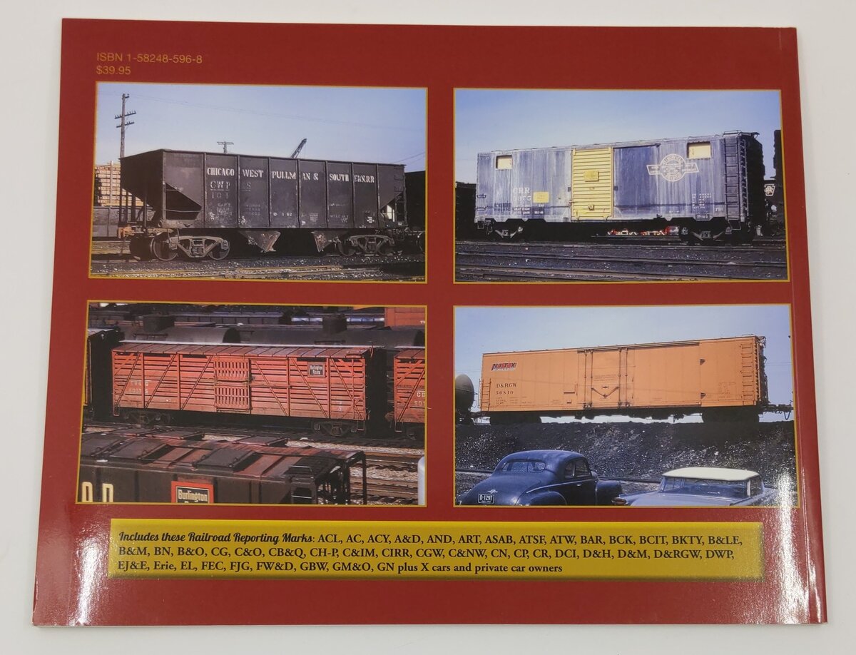 Freight Car Color Portfolio Book 1 Paperback By Robert J. Yanosey EX