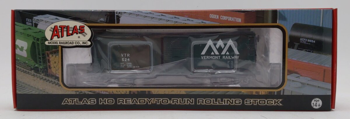 Atlas 6406-2 HO Vermont USRA Steel Rebuilt Box Car #524