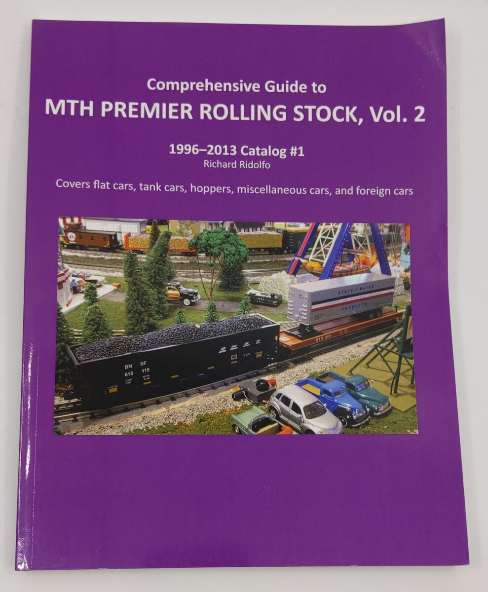 Comprehensive Guide to MTH Premier Rolling Stock Vol.2 Paperback Book VG