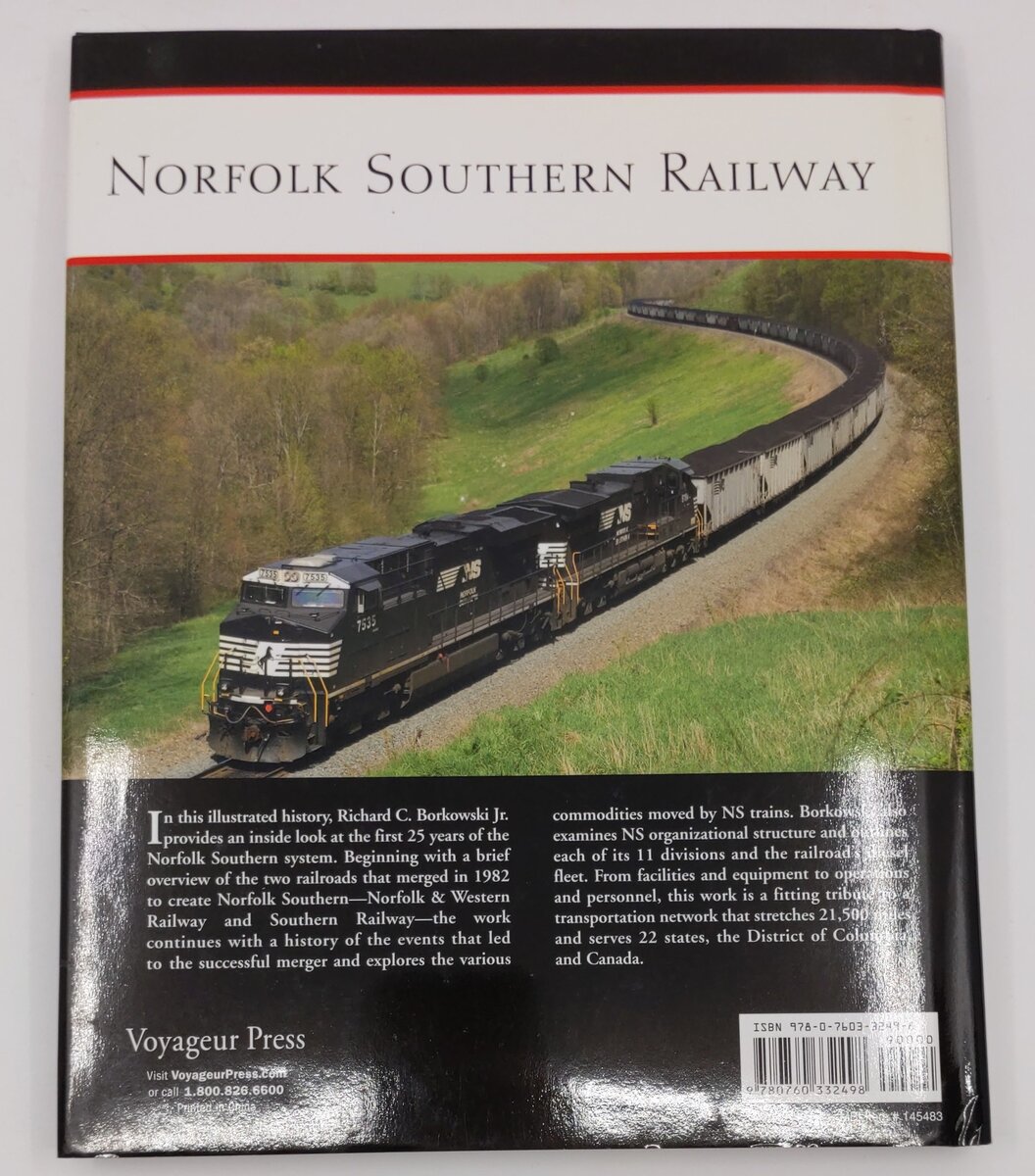 Norfolk Southern Railway Hardcover Book By Richard C. Borkowski EX