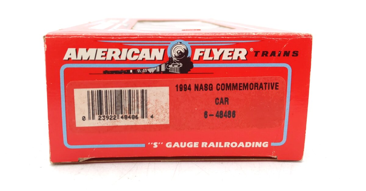 American Flyer 6-48486 S Scale New York New Haven & Hatford NASG Boxcar NIB