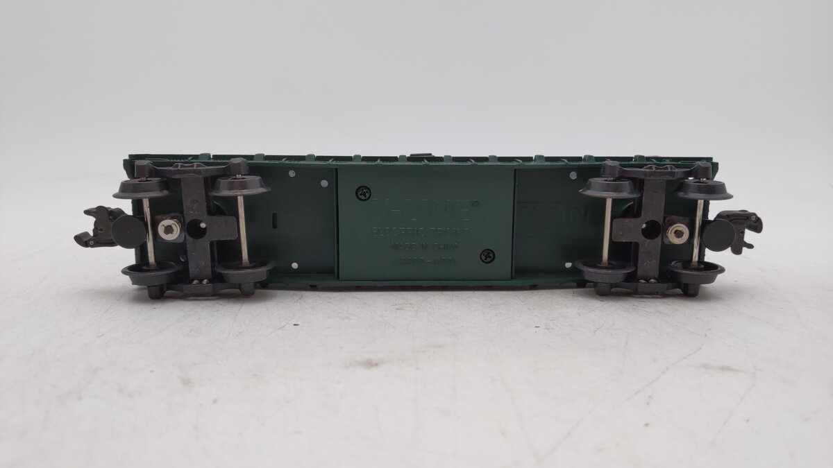 K-Line K661-7504 O Kennecott Copper Classic Flat Car W/ Tank #6617504 LN/Box