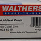 Walthers 932-6310 HO Atlantic Coast Line 85' Budd 46-Seat Coach LN/Box