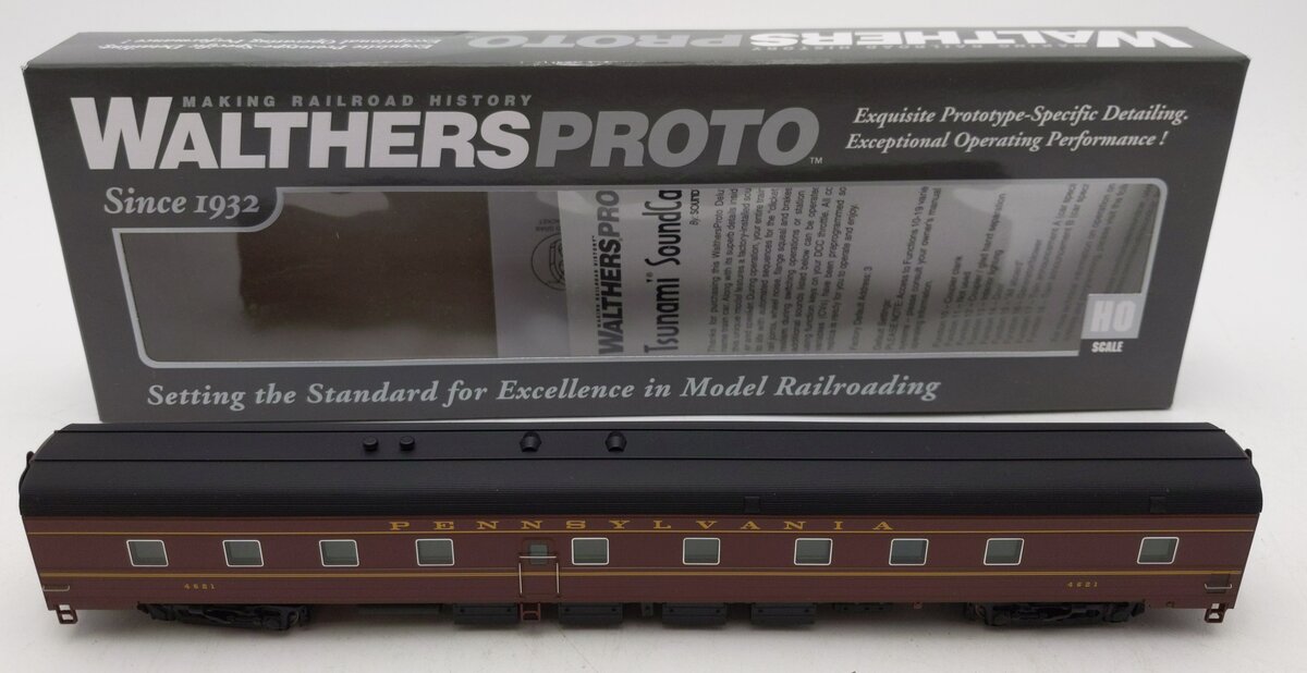 Walthers 920-9266 HO Pennsylvania 1960s Broadway Limited 85' Budd Kitchen #4621