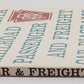 Pennsylvania Railroad Passenger and Freight Car Diagrams Paperback Book VG