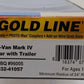 Walthers 932-41057 HO CBQ Flexi-Van Mark IV Flat Car with Trailer EX/Box