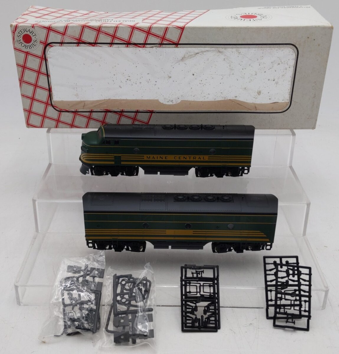 Stewart 5312 HO Maine Central EMD F3 Phase II Late A/B Diesel Locomotive Kit EX/Box