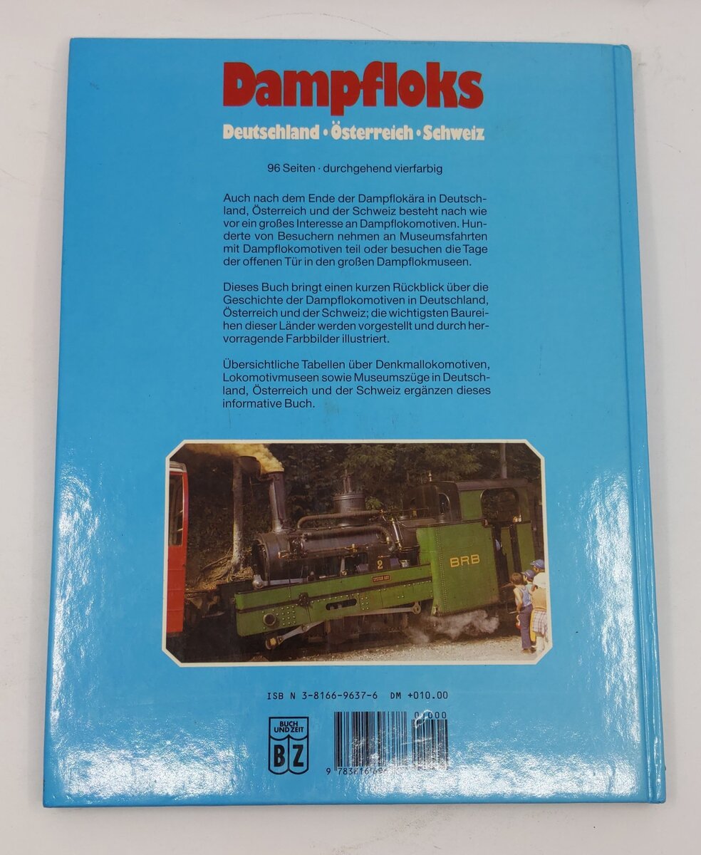 dampfloks-deutschland-ouml-sterreich-schweiz Hardcover Book By weghorn-martin VG