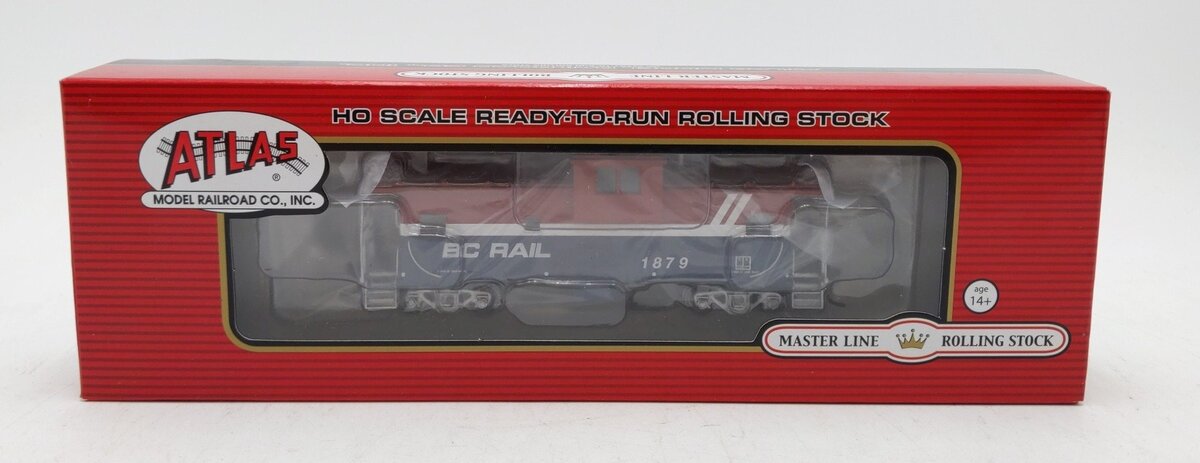 Atlas 20003101 HO Scale British Columbia Extended Vision Caboose #1879
