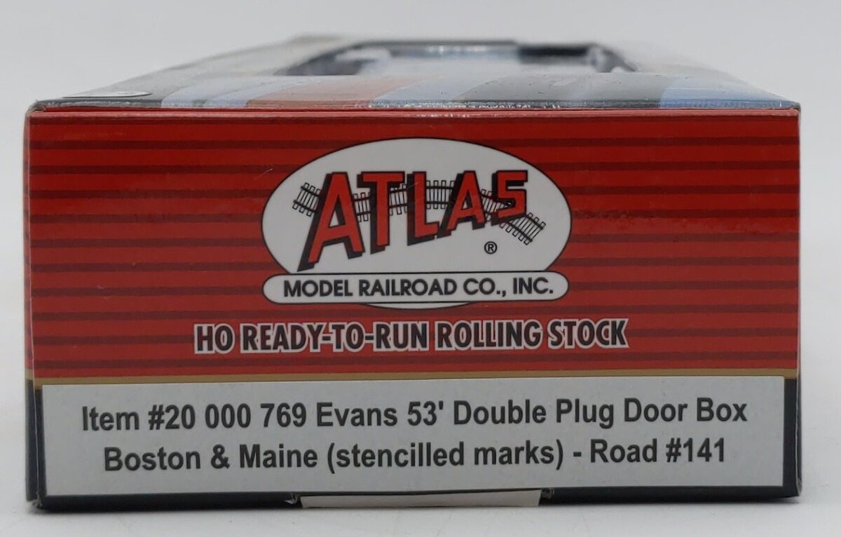 Atlas 20000769 HO B&M 53' Evans Plug Door Boxcar #141