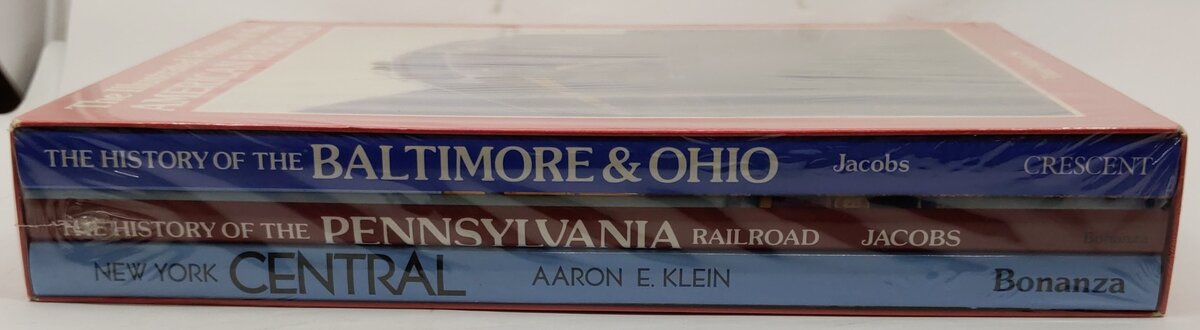 The Illustrated History of the American Railroad Three Volume Set Hardcover Book MT