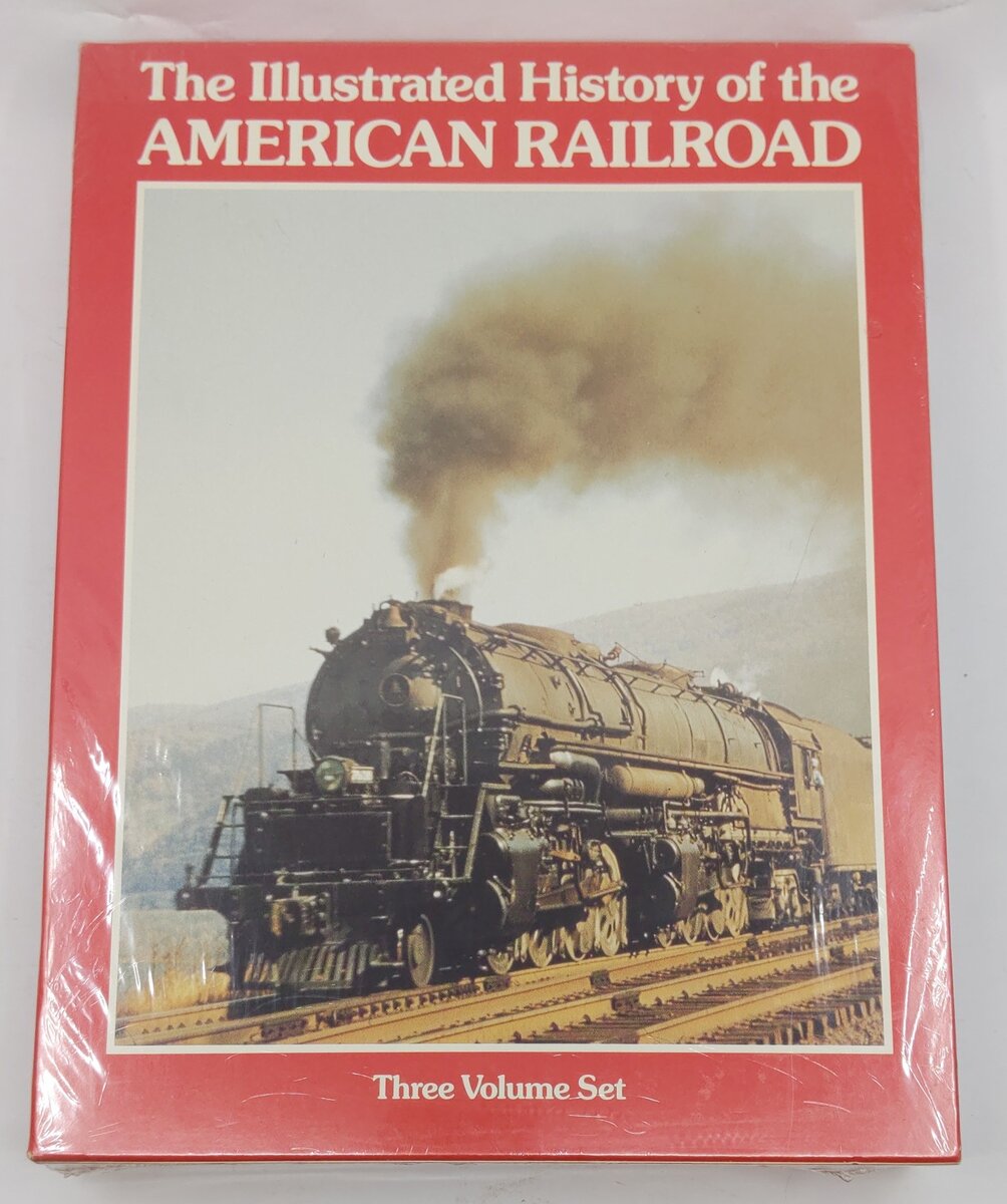 The Illustrated History of the American Railroad Three Volume Set Hardcover Book MT