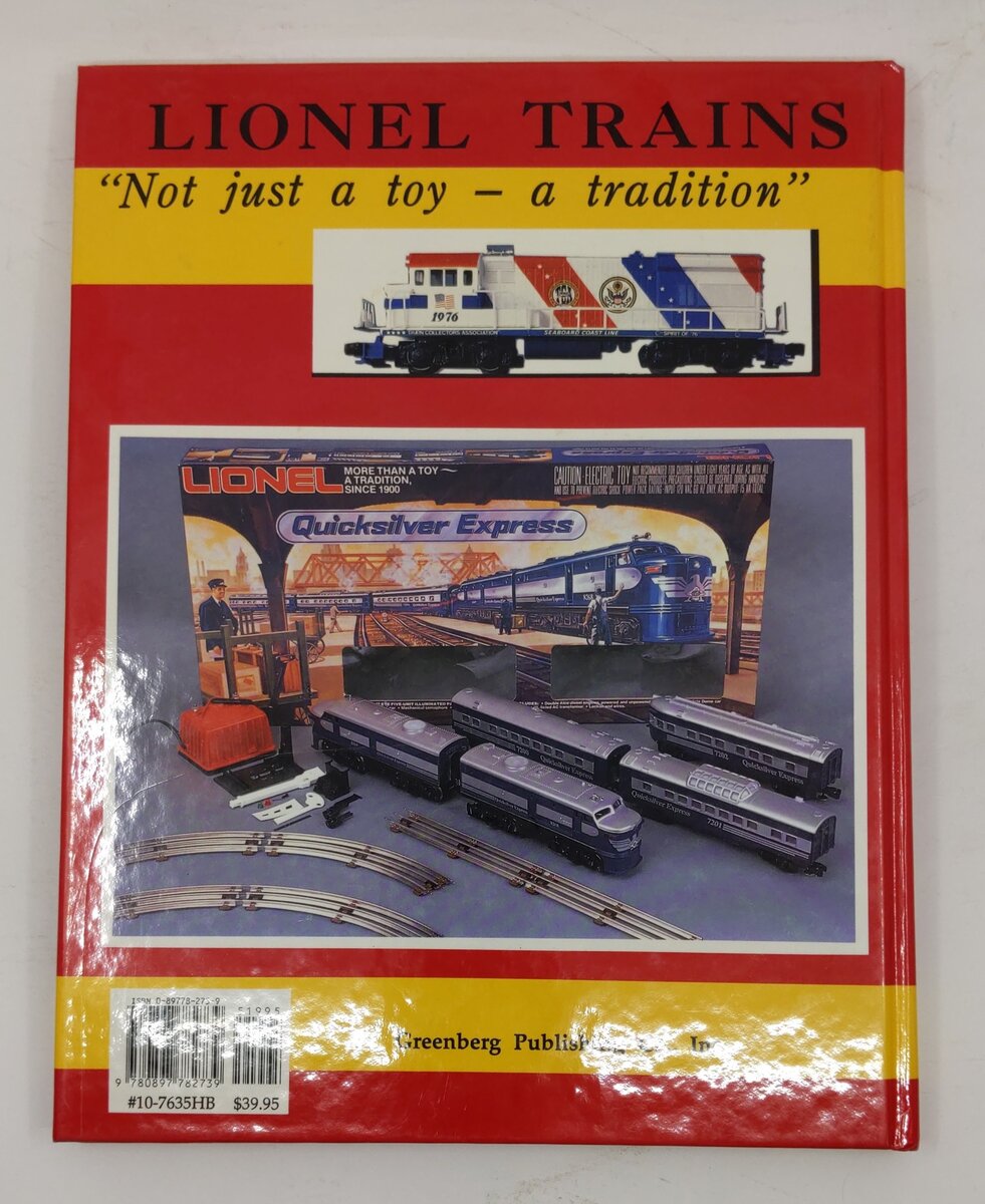 Greenberg's Guide to Lionel Trains, 1970-1991, Vol 2 Hardcover Book EX