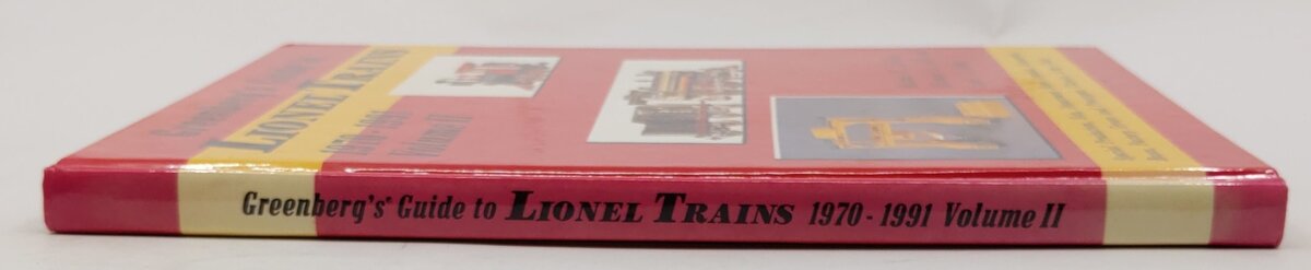 Greenberg's Guide to Lionel Trains, 1970-1991, Vol 2 Hardcover Book VG