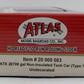 Atlas 20000083 HO Undecorated GATX 20,700 Gallon Non-Insulated Tank Car