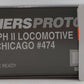 Walthers 920-49400 HO Belt Railway of Chicago EMD GP7 Diesel Locomotive #474