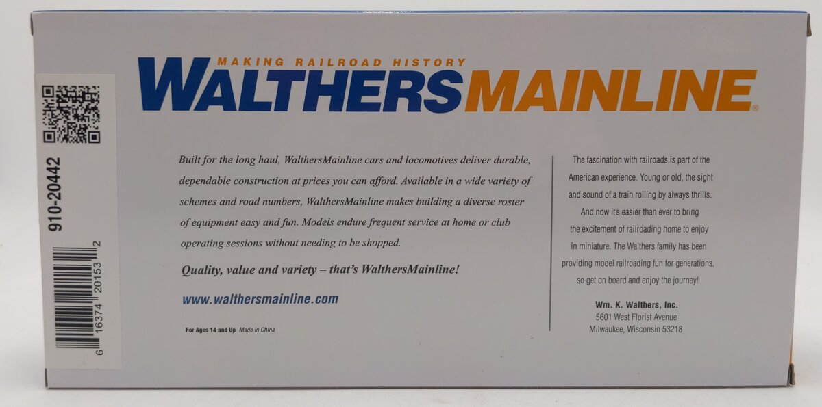 Walthers 910-20442 HO Leased Unit GP9 Ph II Diesel Locomotive Sound & DCC #977