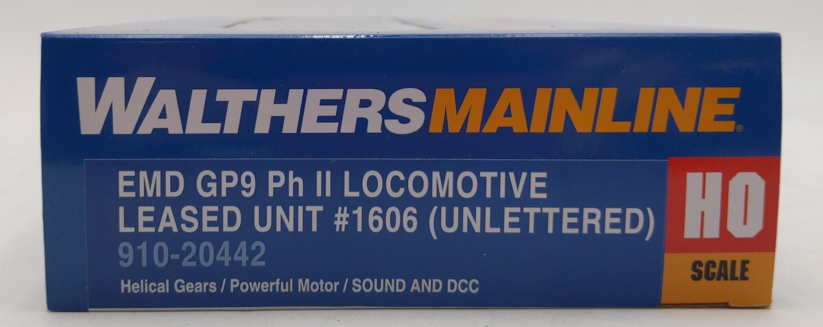 Walthers 910-20442 HO Leased Unit GP9 Ph II Diesel Locomotive Sound & DCC #977