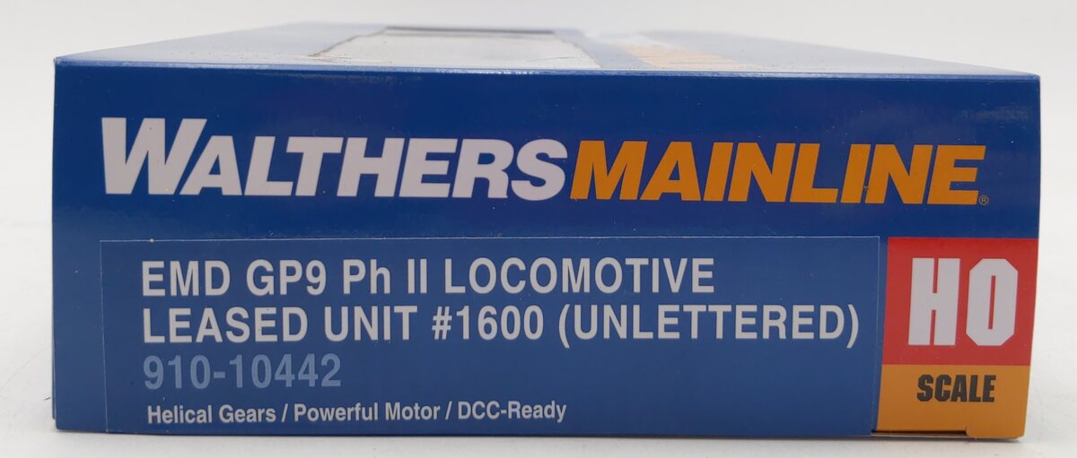 Walthers 910-10442 HO Leased Unit GP9 Phase II Diesel Loco w/Chopped Nose #1600