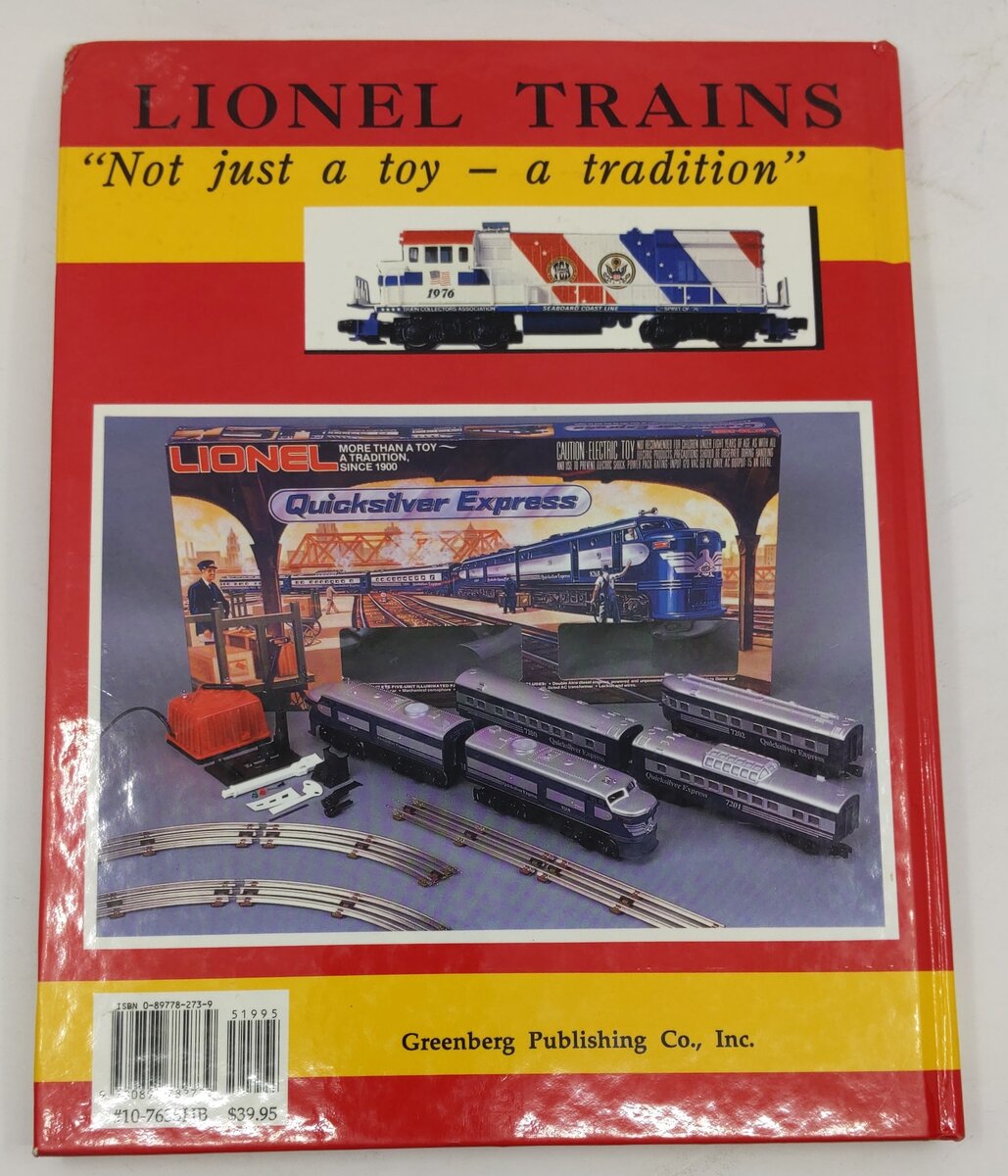 Greenberg's Guide to Lionel Trains, 1970-1991, Vol 2 Hardcover Book VG