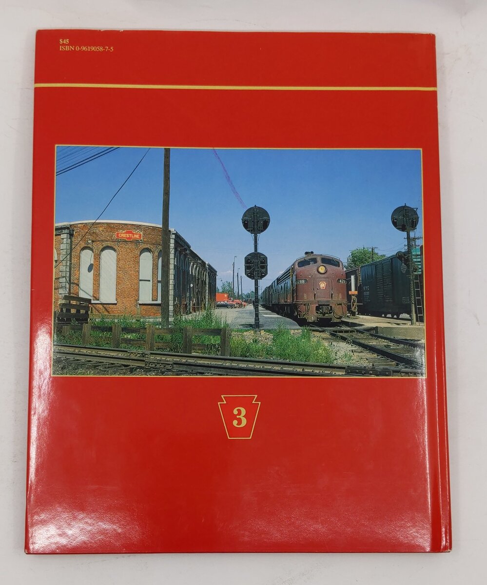 Pennsy Diesel Years, Vol.3 Hardcover Book By Robert J. Yanosey VG