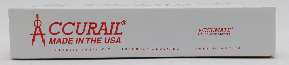 Accurail 3560 HO Minneapolis & St. Louis 40' AAR Steel Boxcar Kit #3586