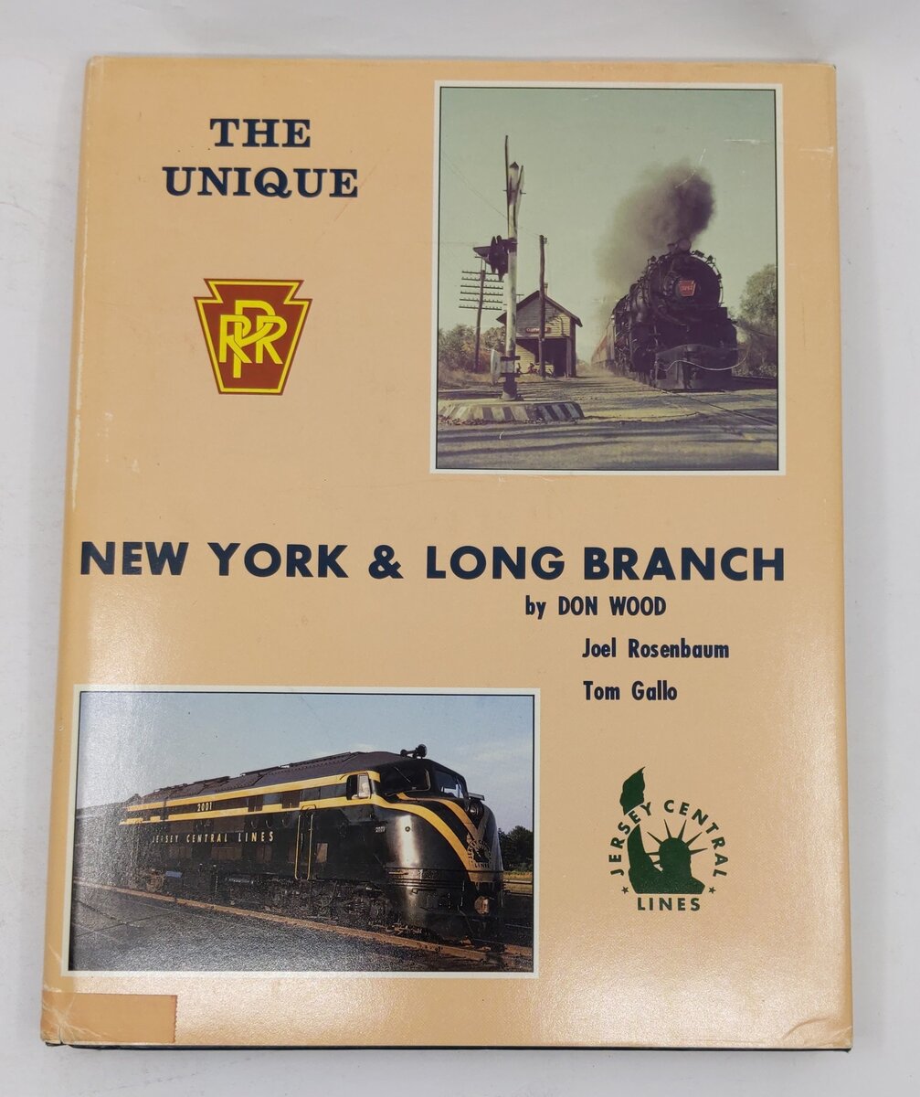 The Unique New York & Long Branch Hardcover Book By Don Wood, Joel Rosenbaum VG