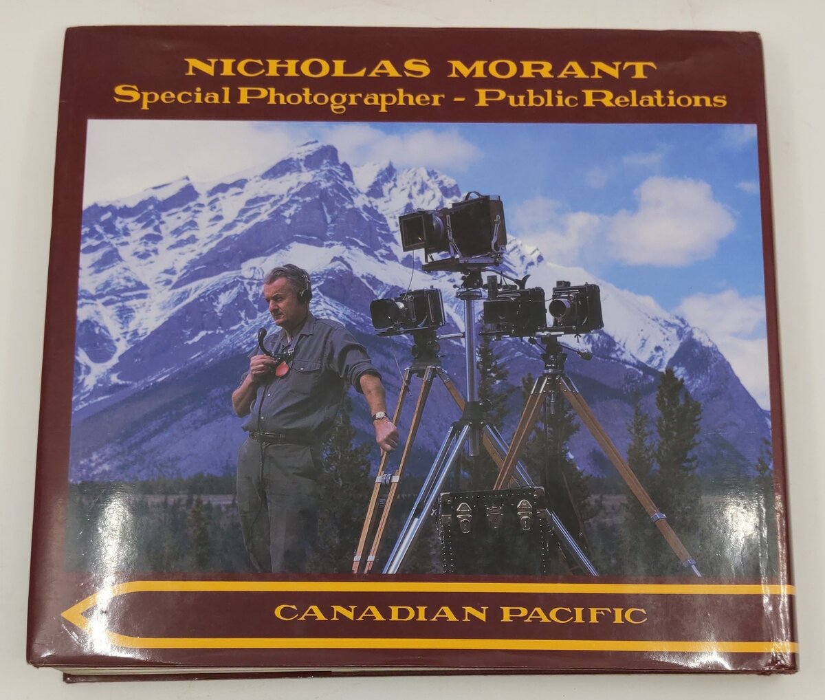 Nicholas Morant's Canadian Pacific Hardcover Book By John F. Garden VG