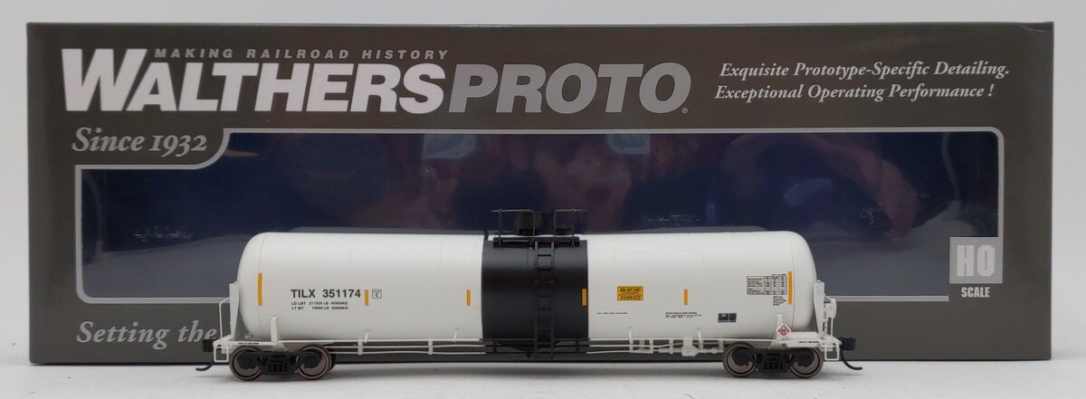 Walthers 920-100721 TILX 55' Trinity 30,145 Gallon Tank Car #351174