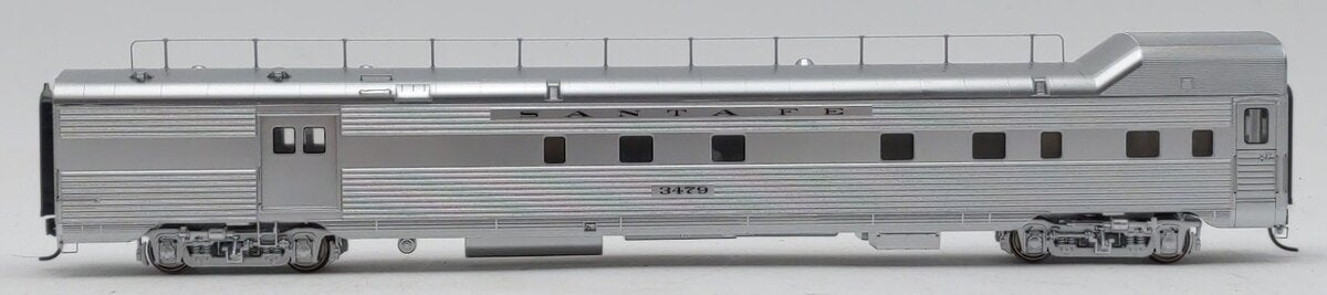 Walthers 920-9661 HO SF Deluxe Edition 2 85' Baggage-Dorm Transition Car #3479