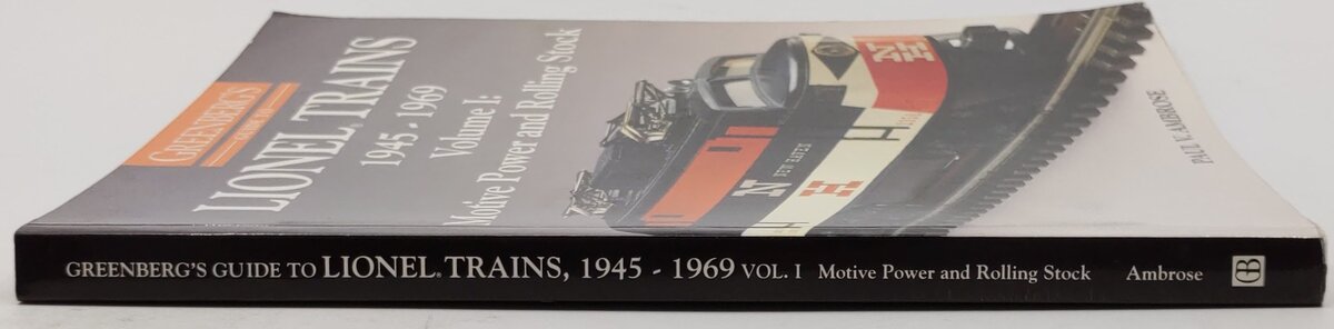 Greenberg's Guide to Lionel Trains, 1945-1969 Paperback Book By Paul V. Ambrose VG