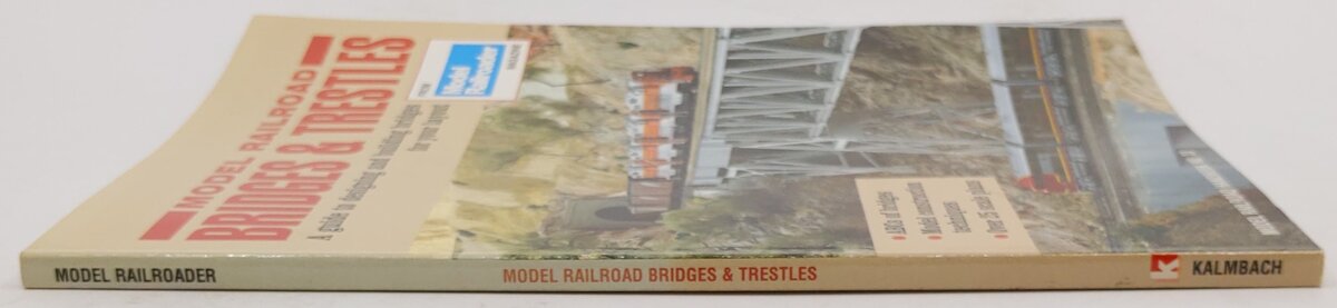 Model Railroad Bridges & Trestles Paperback Book By Bob Hayden EX