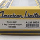 American Limited Models 1074 HO Winchester & Western 2-Bay Covered Hopper #9556