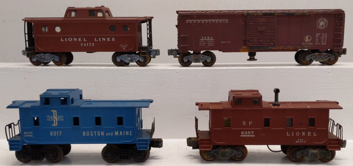 Lionel Vintage O Gauge Assorted Freight Cars: 6017, 3484, 6357, 64173 [4]