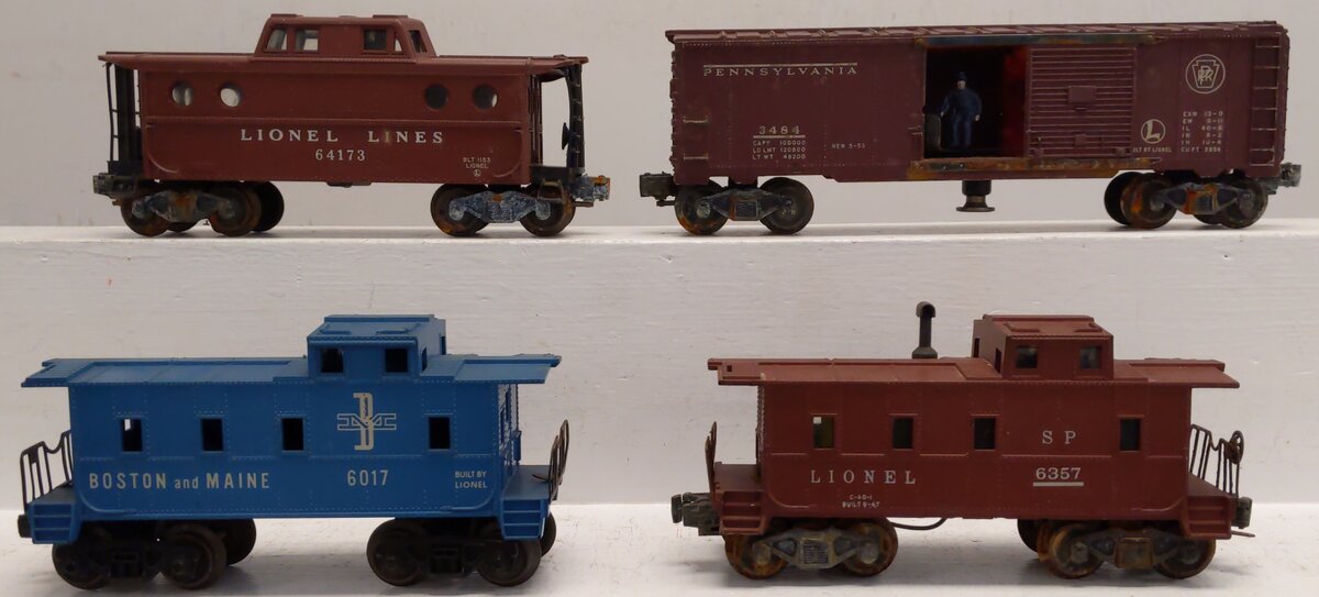 Lionel Vintage O Gauge Assorted Freight Cars: 6017, 3484, 6357, 64173 [4]