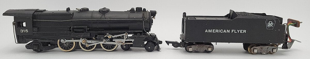 American Flyer 315 S Pennsylvania 4-6-2 Pacific Steam Locomotive & Tender VG