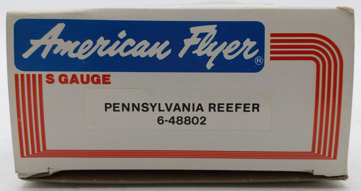 American Flyer 6-48802 S Gauge Pennsylvania Reefer Car #48802 EX/Box