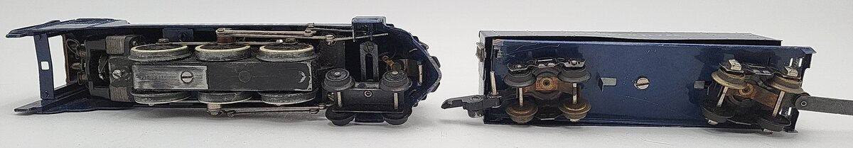 American Flyer 350 Vintage S B&O The Royal Blue 4-6-2 Die-Cast Steam Locomotive VG