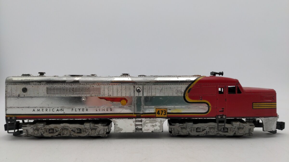American Flyer 473 Vintage S PA-1 Non-Powered A Unit Diesel Locomotive