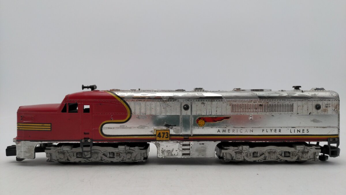 American Flyer 473 Vintage S PA-1 Non-Powered A Unit Diesel Locomotive