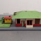 American Flyer 612 Vintage S Gauge Mystic Tin Freight/Passenger Station w/Crane VG