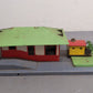 American Flyer 612 Vintage S Gauge Mystic Tin Freight/Passenger Station w/Crane VG