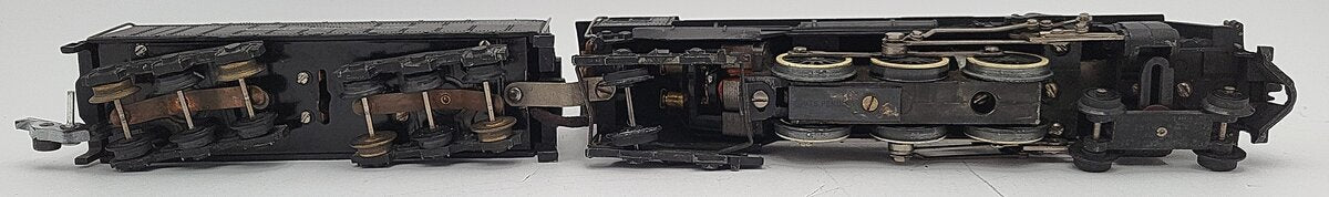 American Flyer 322 Vintage S NYC 4-6-4 Hudson Steam Locomotive & Tender VG