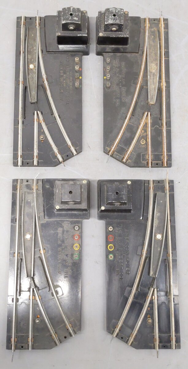 American Flyer 720A Vintage S Electric Remote Control Switches (2 Pairs)