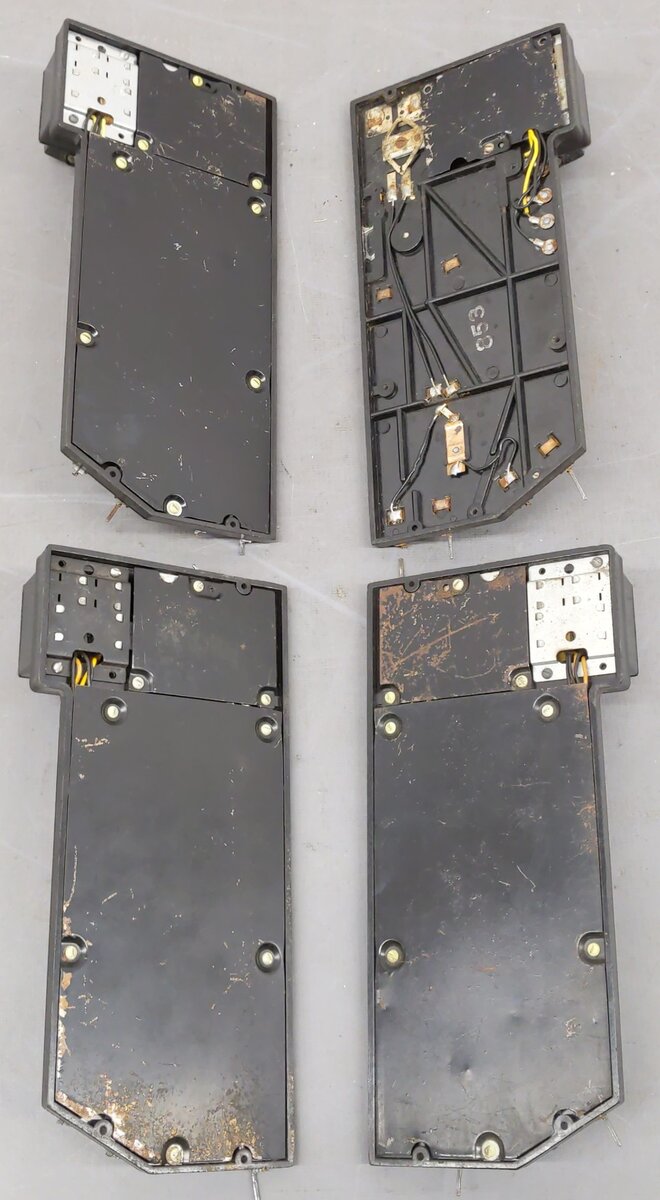 American Flyer 720A Vintage S Electric Remote Control Switches (2 Pairs)