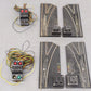 American Flyer 720A Vintage S Electric Remote Control Switches (2 Pairs)
