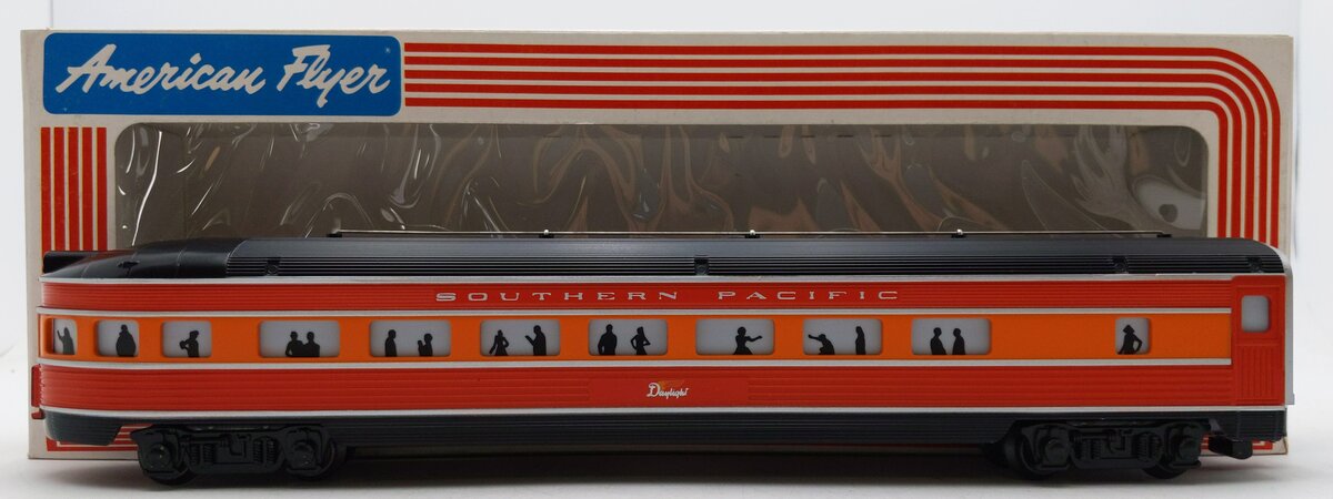 American Flyer 4-9503 S Gauge Southern Pacific Daylight Observation Car LN/Box