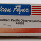 American Flyer 4-9503 S Gauge Southern Pacific Daylight Observation Car LN/Box